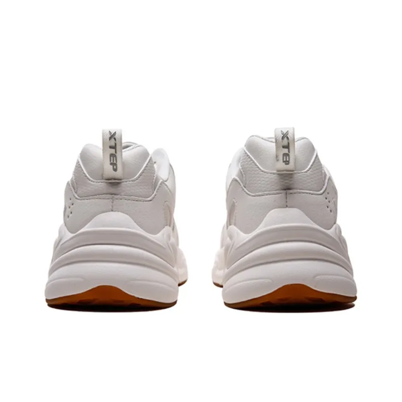 XTEP Chunky Sneakers Women's Low Top Beige-3