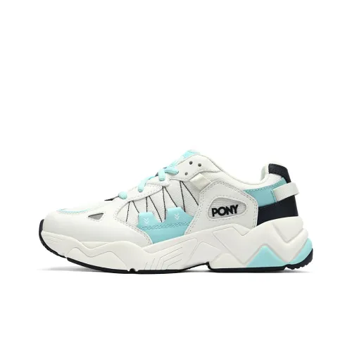 Pony Chunky Sneakers Women's Low-Top Pink/Blue