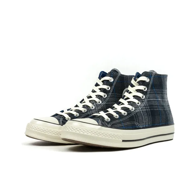 Converse Chuck Taylor All Star 70 Hi Plaid Pack Black-2