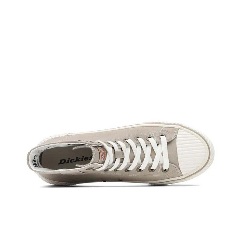 Dickies 874 Anti Slip Wear Resistant High Top Canvas Shoes Unisex Khaki-2