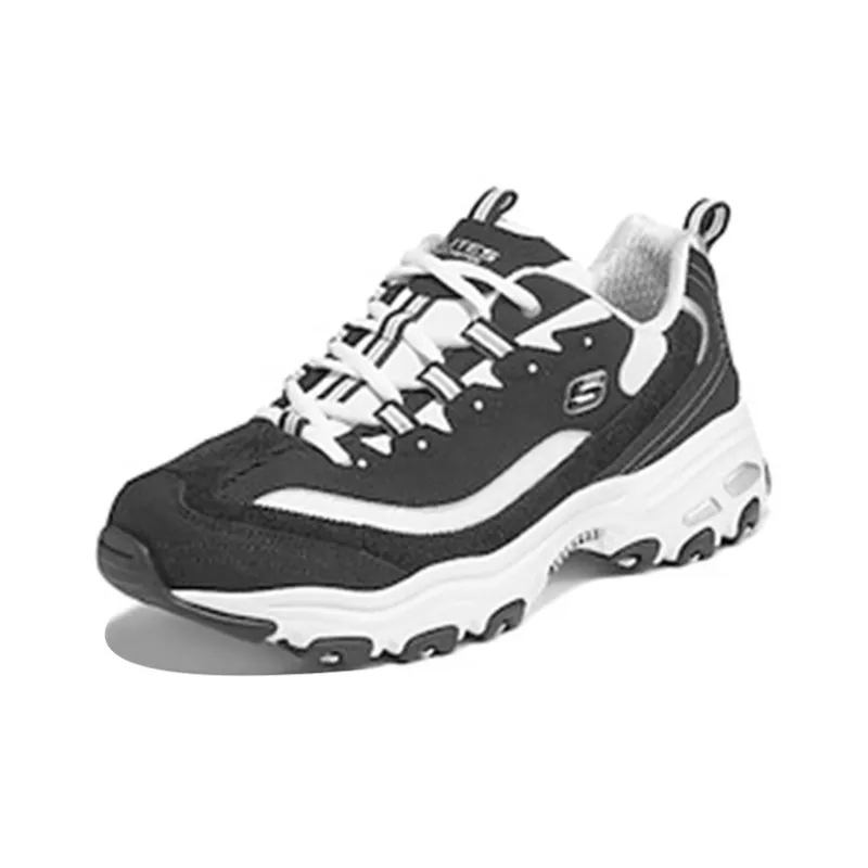 Skechers DLites 1.0 'Black White'-2