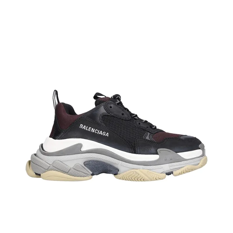 Balenciaga Triple S Sneakers 'Black Purple'-1