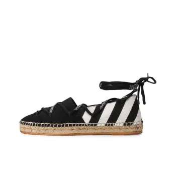 OFF-WHITE Flat Shoes Women's Black