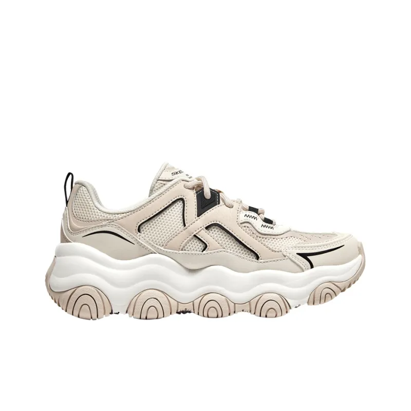 Skechers Rover X Chunky Sneakers Women's Low Top Beige-1