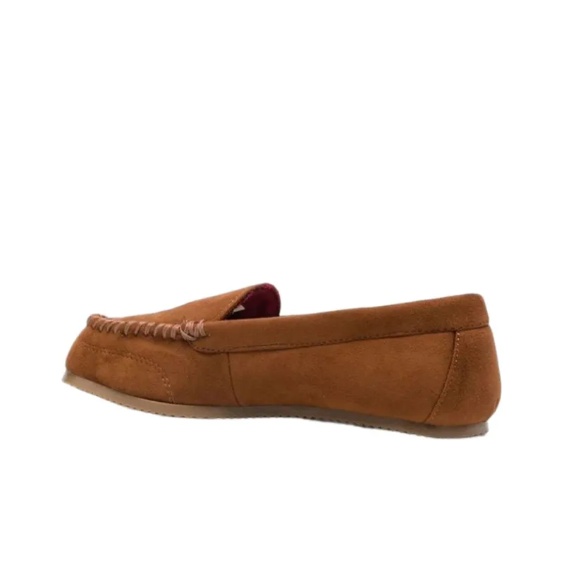 Polo Ralph Lauren Flat Shoes Women's Brown-3