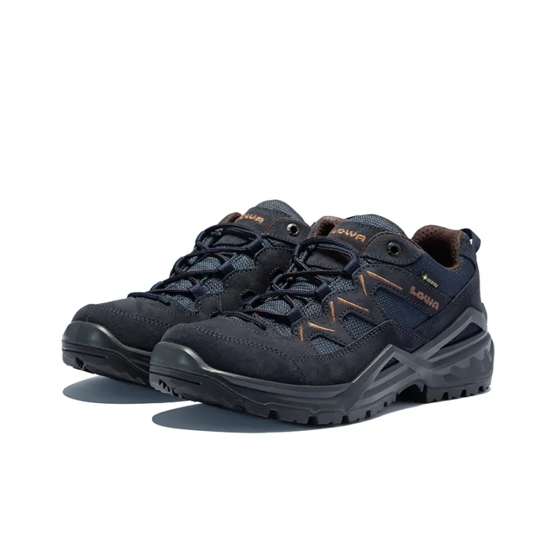 Lowa SIRKOS EVO GTX Low Top Outdoor Shoes Unisex Cyan-2