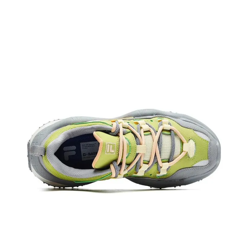 FILA FUSION QD96 Athletic Shoes 'Green Grey' Women's-2