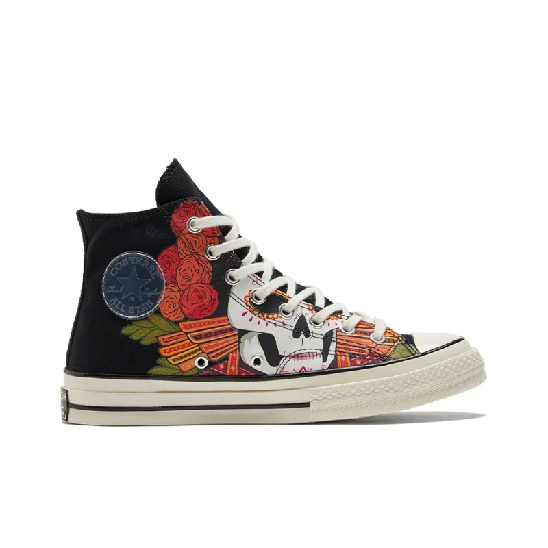 Converse Chuck 70 High 'Dia De Los Muertos Black'-1