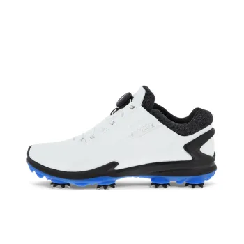Ecco Biom G3 Boa Fit Low-Top Golf Shoes Men's White