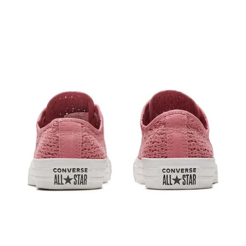 Converse Chuck Taylor All Star Ox Crochet Madder Pink Women's-3