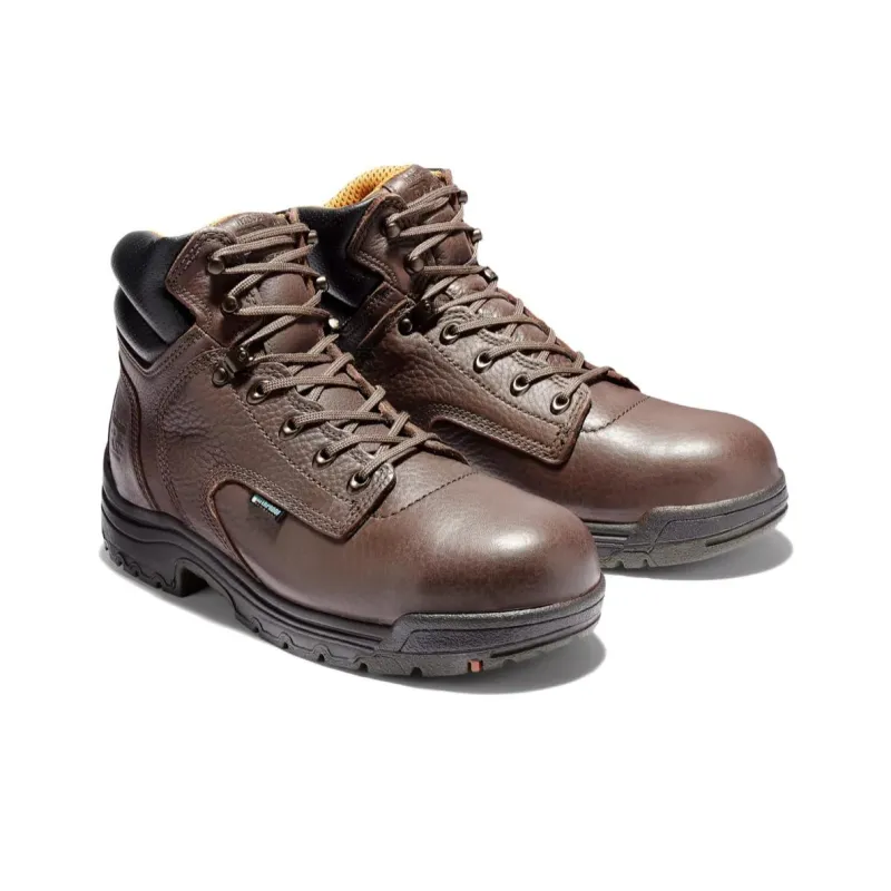Timberland TiTan 6 Wear-Resistant Ankle-Length Outdoor Boots Men's Mocha-2