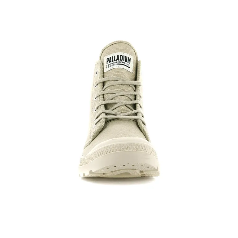 Palladium Pampa Hi Originale Anti Slip Wear Resistant High Top Canvas Shoes Unisex Light Green-3
