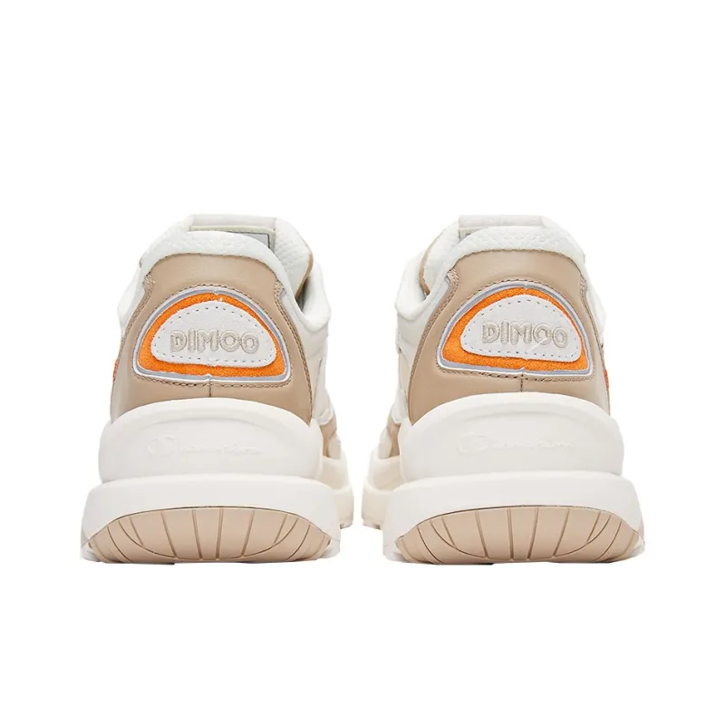 Pop Mart X Champion Chunky Sneakers Men Low Top White/Beige-3