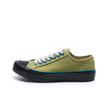 Excelsior Canvas Shoes Unisex Low Top Winter Moss Green