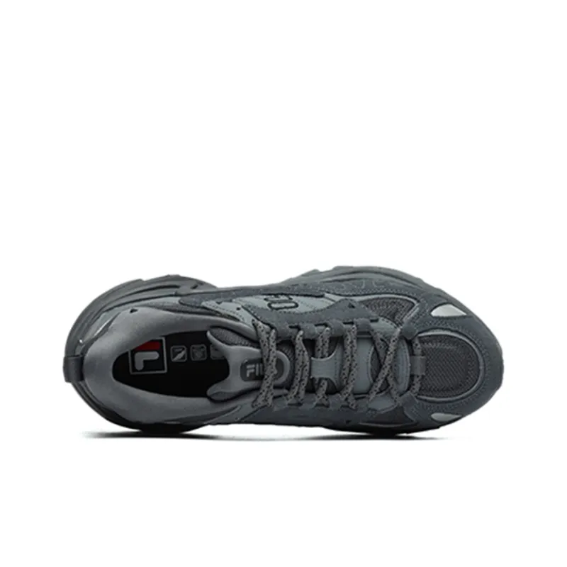 FILA FUSION PANTERA DX Cushioning Anti-Slip And Wear-Resistant Low-Top Chunky Sneakers Men's Castle Gray-3