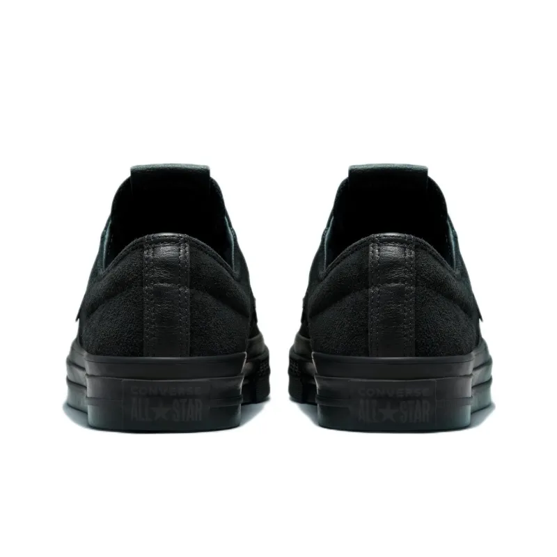 Converse Star Player 76 Anti-Slip And Wear-Resistant Cushioning Coverage Low-Top Canvas Shoes Unisex Black-4