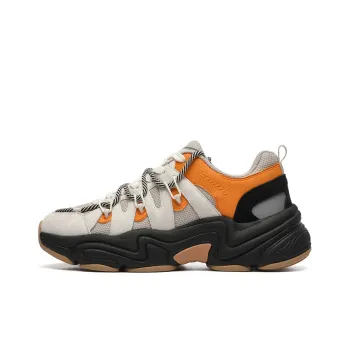 LOTTO Megalodon Slip-Resistant Low-Top Chunky Sneakers Unisex Glacier Gray