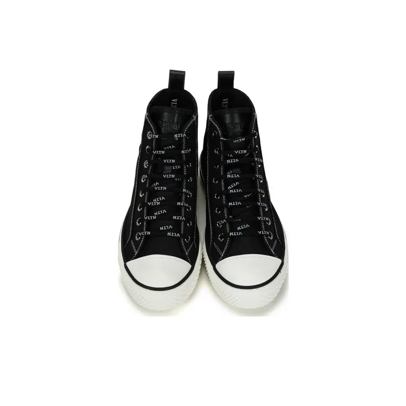 Valentino Giggies High Top Canvas Shoes Men's-3