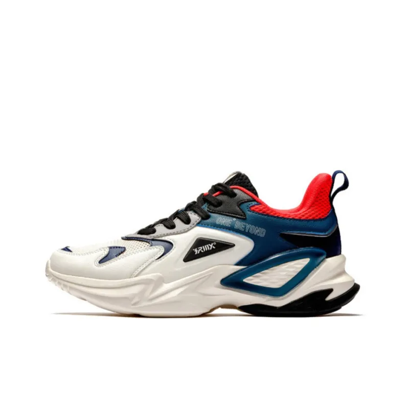 361° NFO Shock Absorbers With Slip Resistant Features Low Top Chunky Sneakers Men's Ink Teal-0