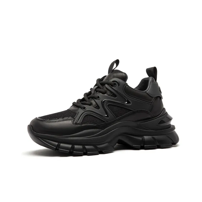 PACO GIL Low-Top Chunky Sneakers Women's Black-1