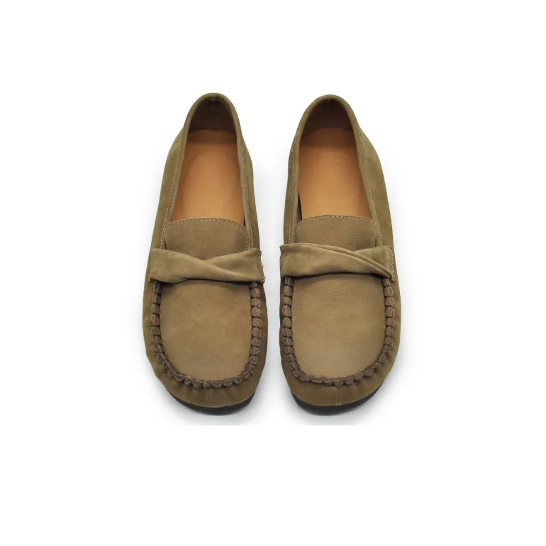 ARTMU Women's Casual Shoes Women's Low Top Coffee/Light Khaki-9