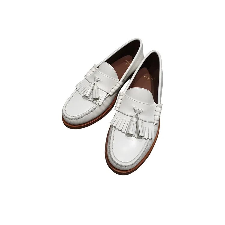 CELINE Loafers Women's White-2