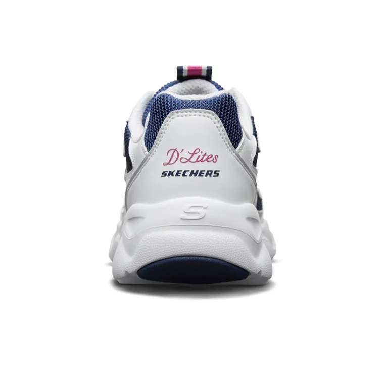 Skechers D'lites Airy 'White Blue Pink' Women's-3