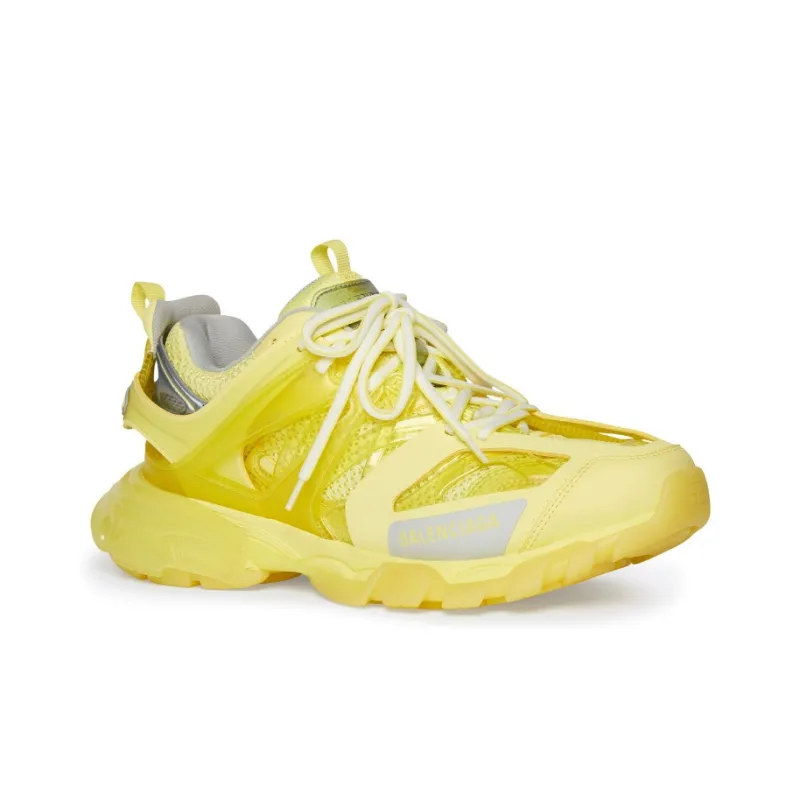 Balenciaga Track Shock Absorbers With Slip Resistant Features Low Top Chunky Sneakers Women's Yellow-1