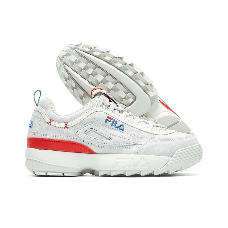 FILA FUSION Fila Disruptor 2 Low cut Old Shoes Grey Women's-4
