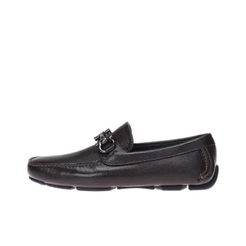 Ferragamo Gancini Moccasin Loafers Men's