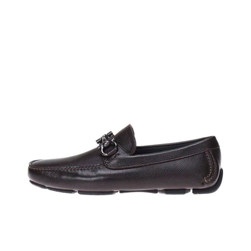 Ferragamo Gancini Moccasin Loafers Men's-0