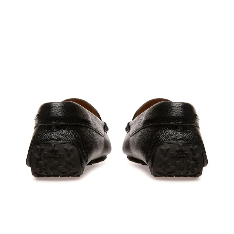 BALLY Logo-plaque Detail Loafers-4