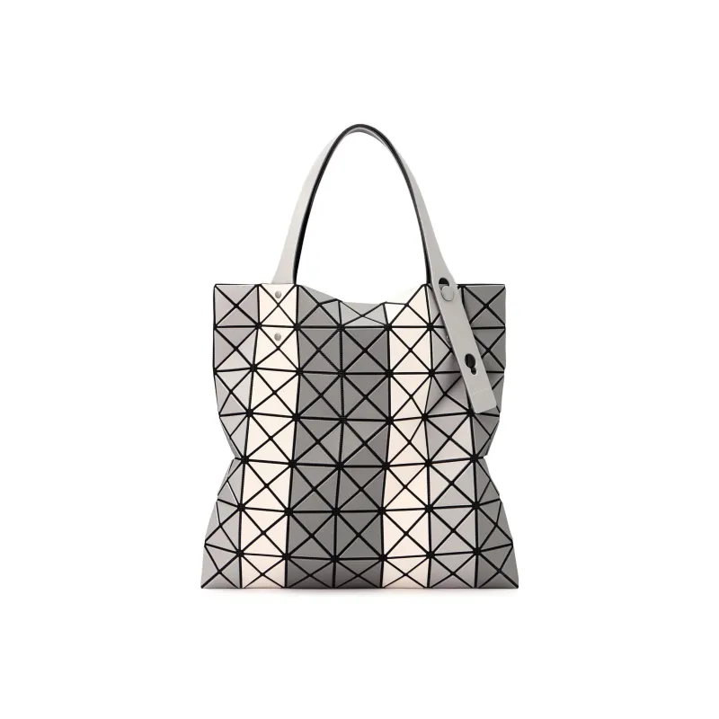 ISSEY MIYAKE PRISM STRIPE Polyvinyl Chloride Resin Totes Handbags Regular Women's Gray-0