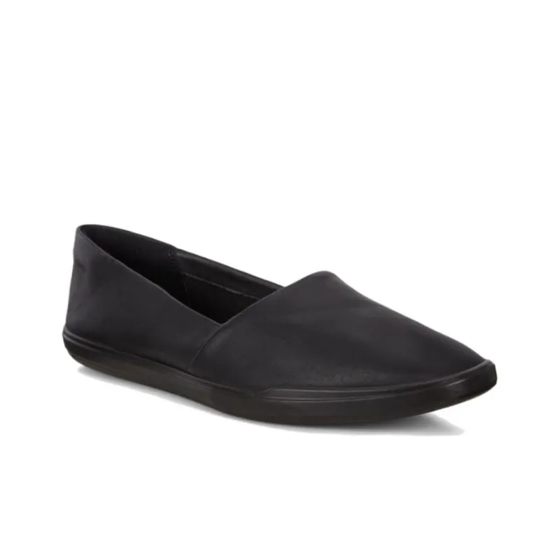 Ecco Casual Single Shoes Women's Black-3