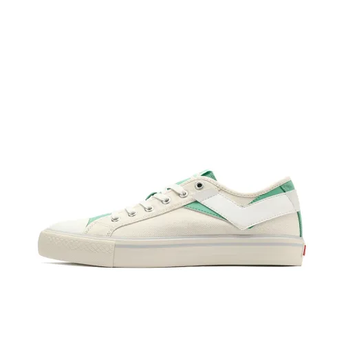 PONY Slip-Resistant Breathable Lightweight Balance Support Low-Top Canvas Shoes Women's Fruit Green