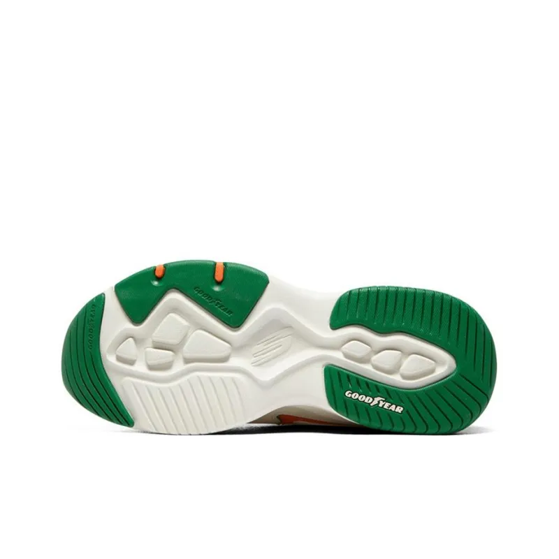 Skechers D'lites 4.0 'White Green' Women's-4