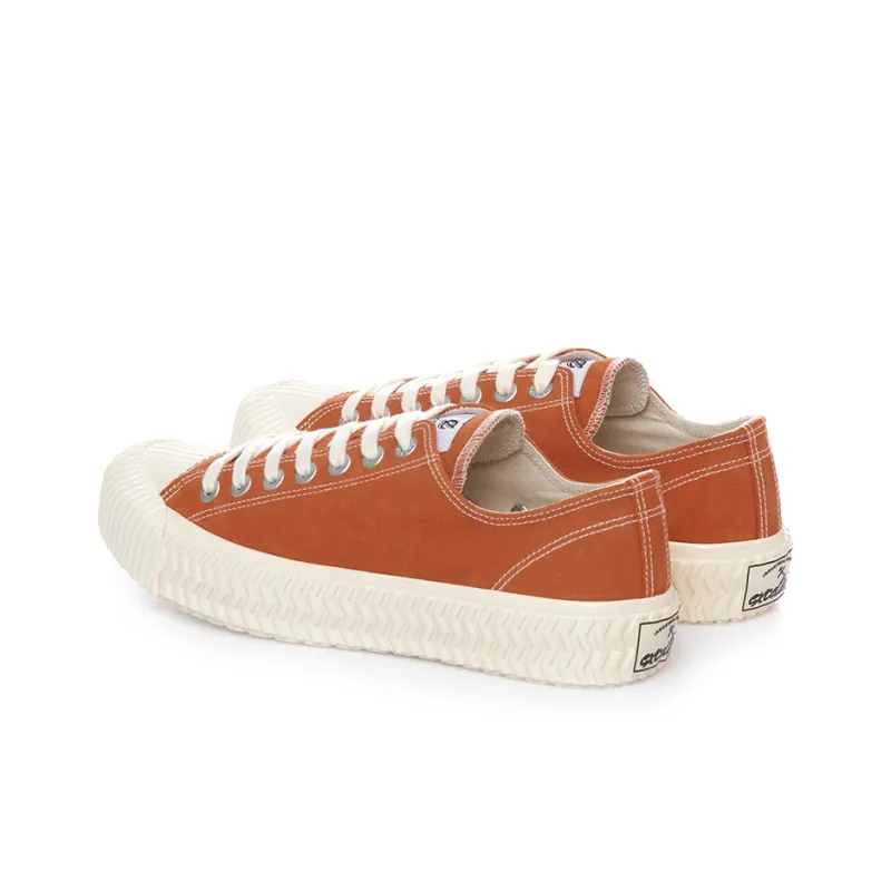 Excelsior Canvas Shoes Unisex Low Top Red Brown-2