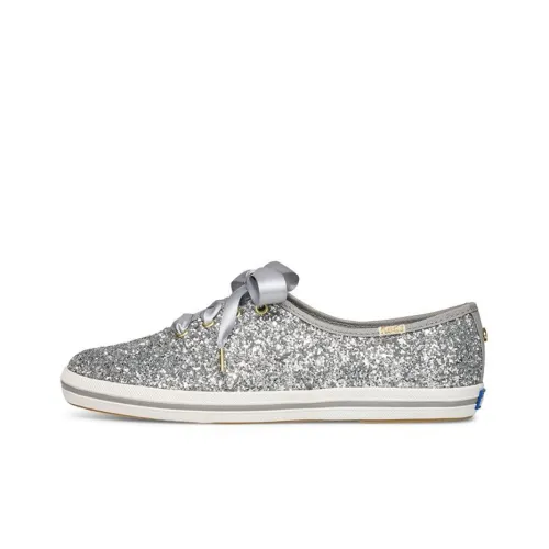 Keds Canvas Shoes Women's Low-Top Silver