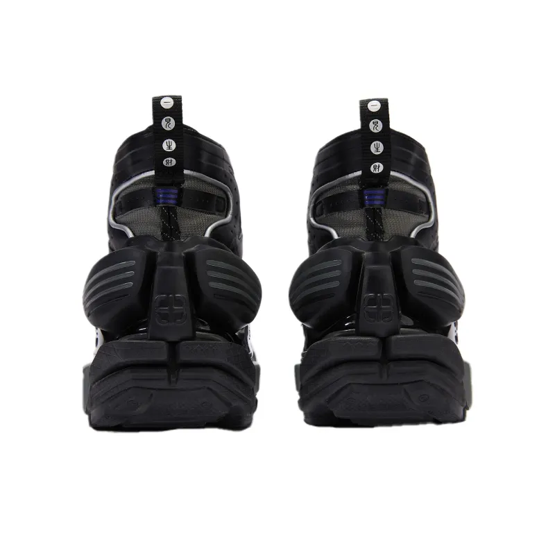 LINING x LNG China Player Collection Anti Slip Wear Resistant High Top Chunky Sneakers Men's Black-4
