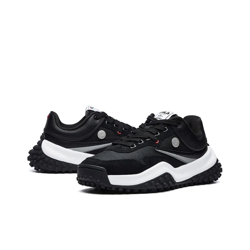 FILA Mihara X FILA T1 Polka Dot Shoes Black Women's-3