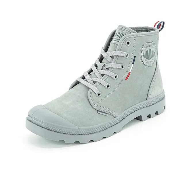 Palladium Pampa Outdoor Boots Unisex Cloud Burst Gray-2