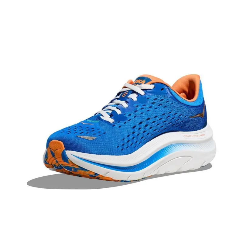 HOKA ONE ONE Kawana Cushioning, Slip Resistant, And Abrasion Resistant Low Top Running Shoes Men's Blue-2