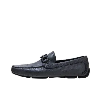 Ferragamo Driver With Gancini Ornament Men's