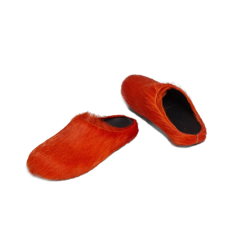 MARNI Women's Fussbett Sabot 'Orange'-4