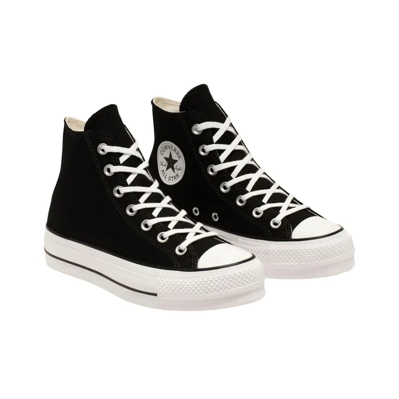 Converse Chuck Taylor All Star Lift High 'Black White' Women's-2