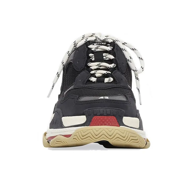 Balenciaga Triple S Sneaker 'Black Red'-3