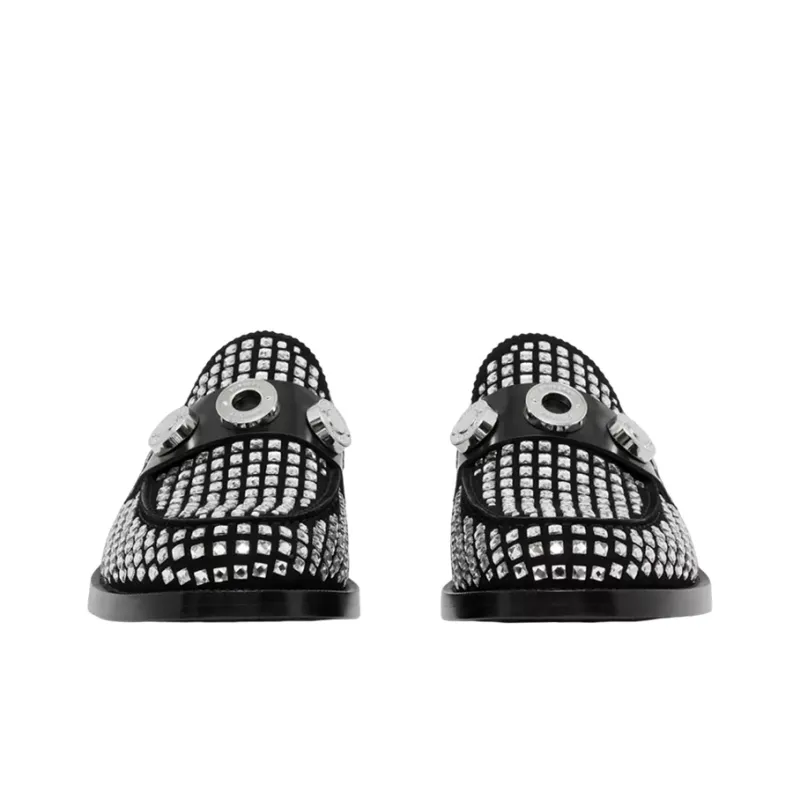 Burberry Flat Shoes Women's Black-2