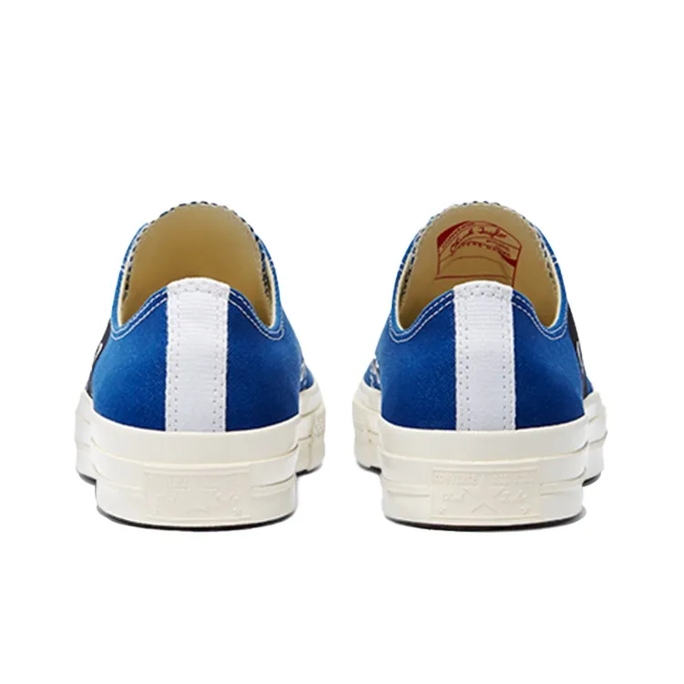 Chuck 70 Comme Des Garçons Play X Converse Low 'Blue Quartz'-3