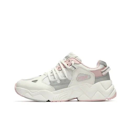 Pony Chunky Sneakers Women's Low-Top White/Grey/Pink