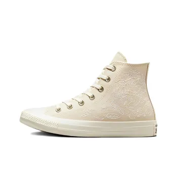 Chuck Taylor All Star Women's Converse High 'Embroidered Floral Ivory' Women's
